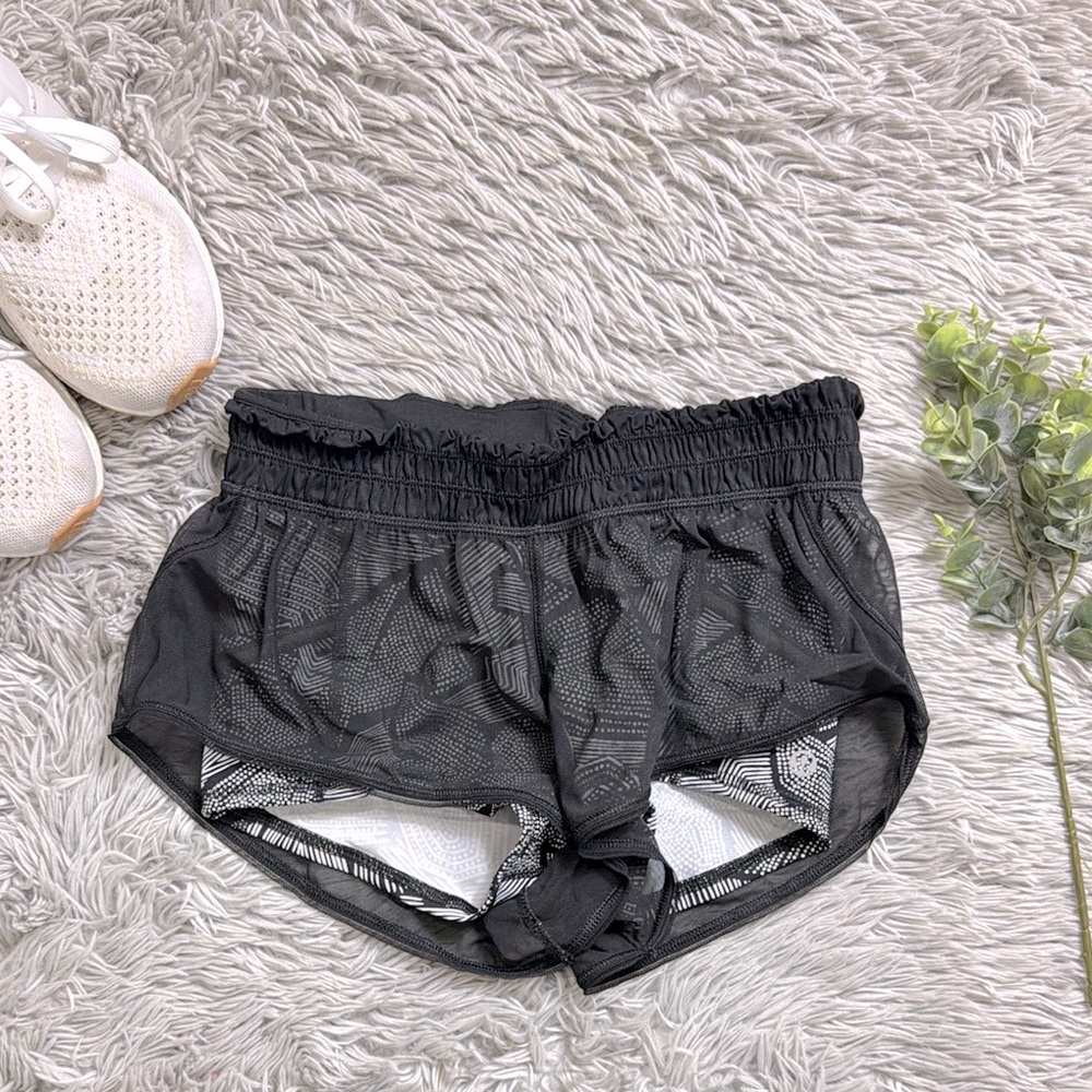 Lululemon City Sky Run By Short
Black / Dottie Tribe White Black size 2
